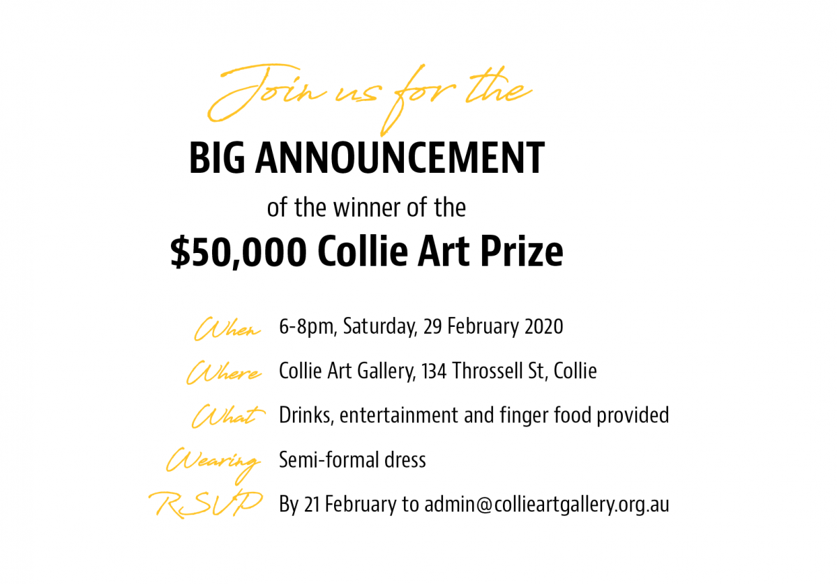 $50,000 Collie Art Prize