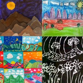 Kids Art – Discovering Landscapes