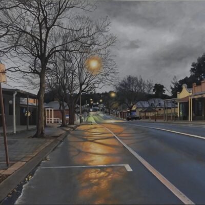 Barbara Maumill, Bridgetown, 
Acrylic on canvas, 
61 x 91cm,
$2000 
