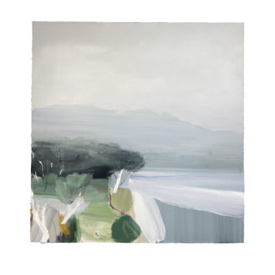 Jane Tangney, Salt Lake, Koi Kyeunu-ruff (Stirling Range), 2024, 
Oil and beeswax on canvas, 
140 x 135cm,
$8500 
 