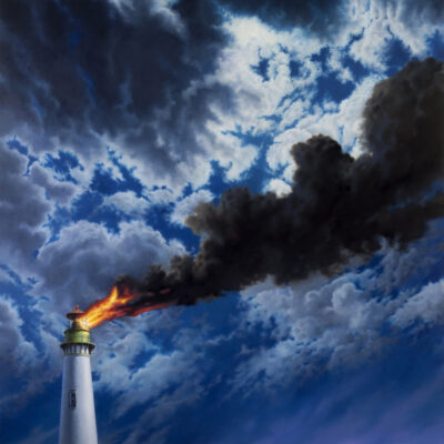 Matthew Quick, Pure Illumination, 
Oil on linen, 
130 x 130cm,
$16000 
