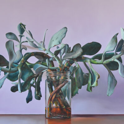 Wanda Comrie,
Collective Propagation
Oil on Canvas
91.5 cm x 152 cm
