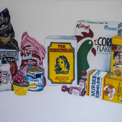 Elisha McGuckin, The Big Softie, Acryllic paint on canvas, 61 x 91cm