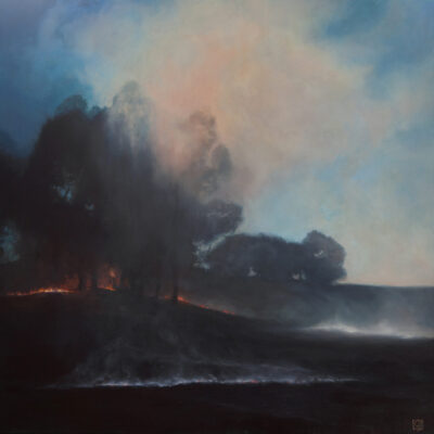 Kirsten Sivyer, First Came the Sun
Oil on Canvas
90 cm x 90 cm
