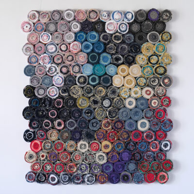 Louise Wells, I’ve got nothing to wear!, Textiles, 46 x 40cm