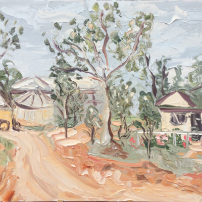 Sally West, Belleforest, Oil on canvas, 120 x 80cm