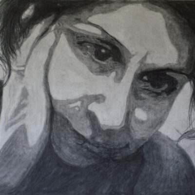 Louise Daniels, Justify, Found charcoal on Canson Montval 300gsm Paper, 90 x 140cm