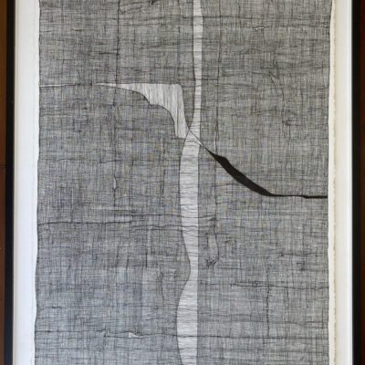 Lorraine  Defleur, Constructive Dreamscapes, Ink on paper, 88 x 67cm  Rotary Prize I Winner
