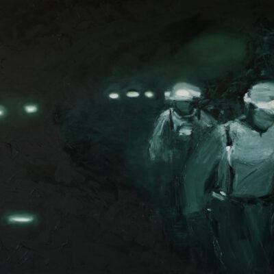 Tanya Jaceglav, Underground
Oil on canvas
122 cm x 152 cm


