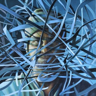 Alan Morrison, SHRED, Acrylic, 40 x 30cm