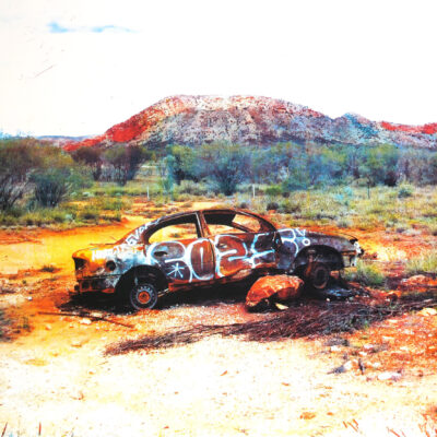Trevor Bly, Sacred Geography, Four Colour Silk-Screen Print, 75 x 110cm